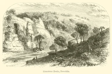 Skały wapienne, Dovedale